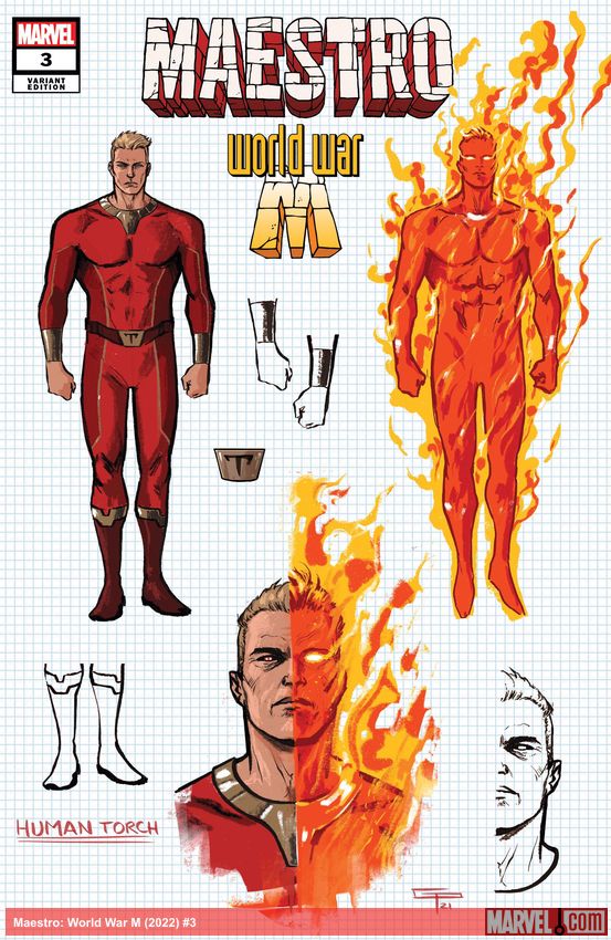 Maestro: World War M (2022) #3 (Variant)