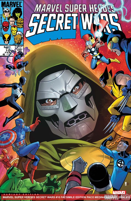 MARVEL SUPER HEROES SECRET WARS: FACSIMILE EDITION (2024) #10 (Variant)
