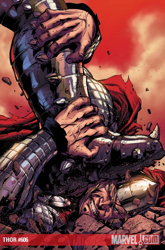 Thor #606 cover by Billy Tan