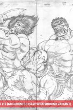 Son of Hulk (2008) #12 (MCGUINNESS B&W WRAPAROUND VARIANT)