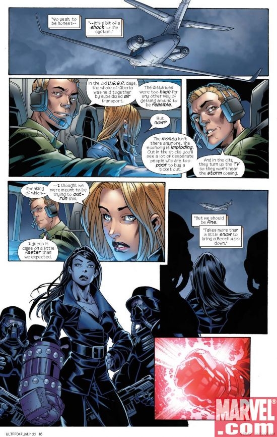 Ultimate Fantastic Four #47 Interior Art