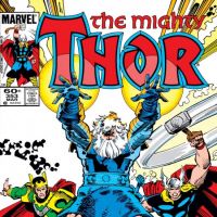 Thor #353 cover by Walt Simonson