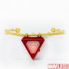 Lightup Iron Man Mark VI Charm Necklace from Burger King