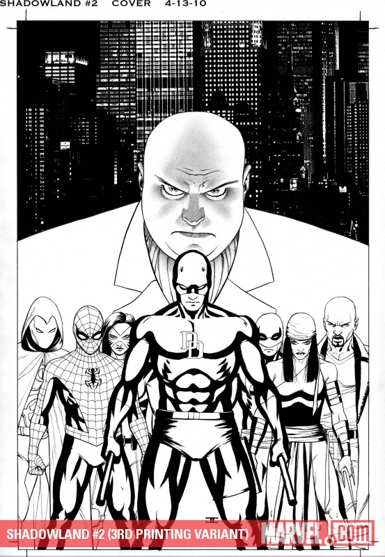 Shadowland (2010) #2 (3RD PRINTING VARIANT)