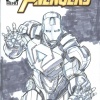 New Avengers #1 cover by Chris Hanchey