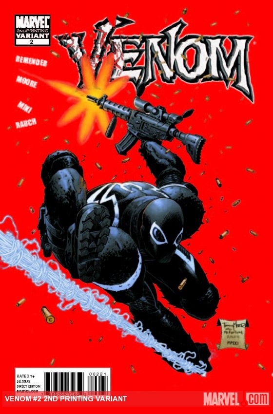 Venom (2011) #2 (2nd Printing Variant)