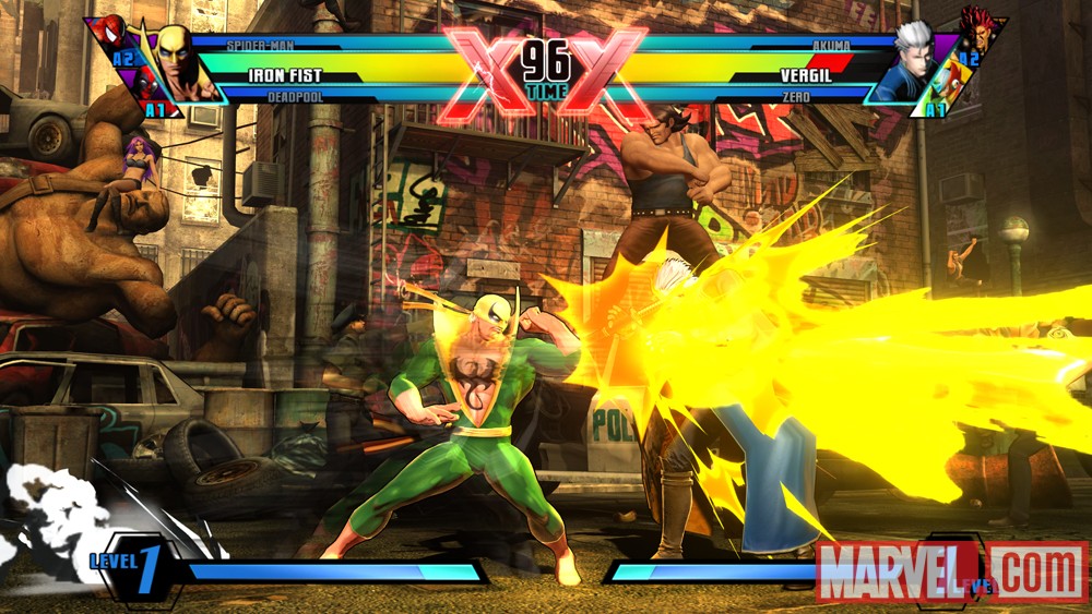 Ultimate Marvel vs. Capcom 3 Iron Fist Screenshot 9