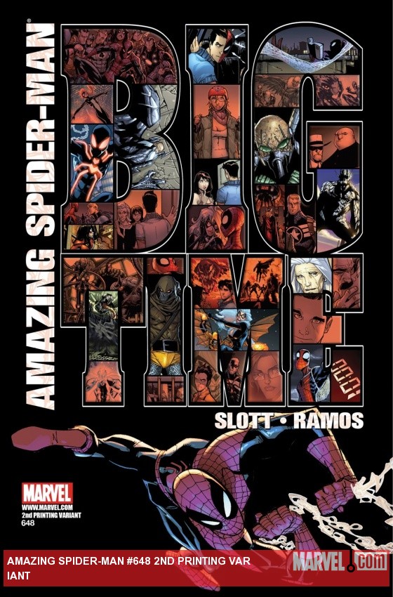 Amazing Spider-Man (1999) #648 (2nd Printing Variant)