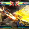 Screenshot of Nova vs. Phoenix Wright in Ultimate Marvel vs. Capcom 3