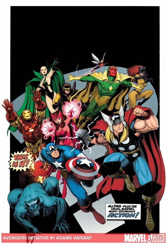 Avengers Assemble (2012) #1 (Adams Variant)