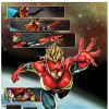 Captain Marvel #1 interior art by Dexter Soy