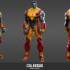 Colossus character render from Marvel Heroes