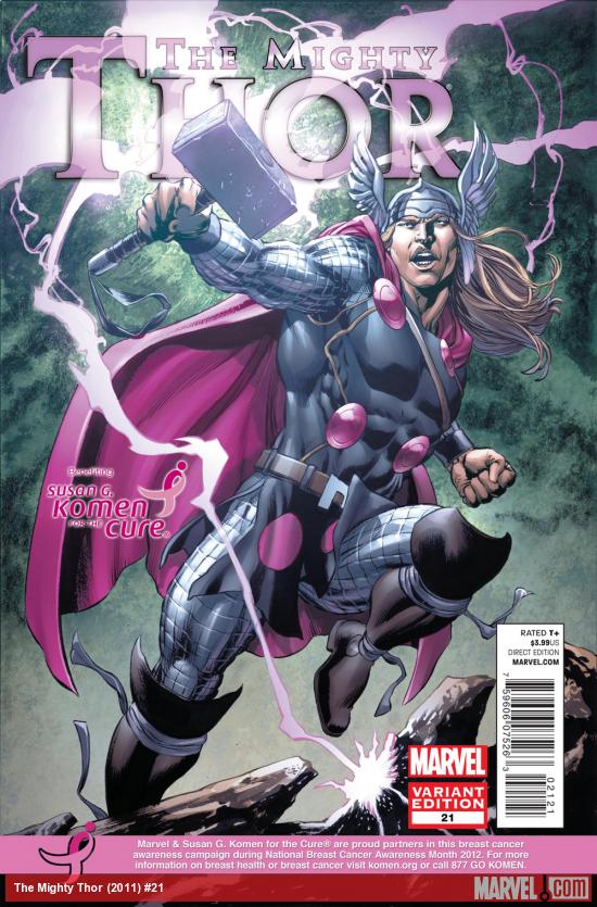 The Mighty Thor #21 variant cover
