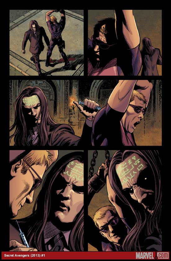 Secret Avengers (2013) #1 preview art by Luke Ross