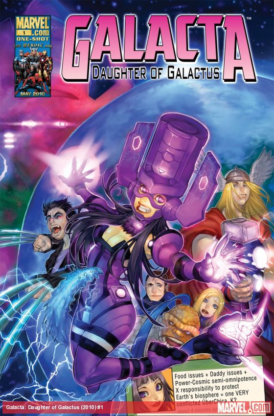 Galacta: Daughter of Galactus (2010) #1