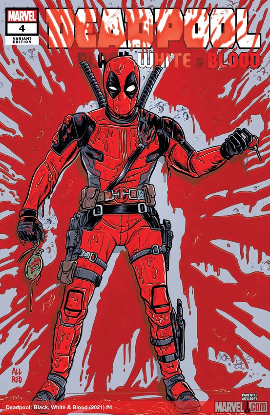 Deadpool: Black, White & Blood (2021) #4 (Variant)