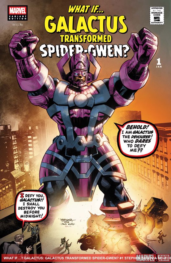 WHAT IF…? GALACTUS: GALACTUS TRANSFORMED SPIDER-GWEN? (2025) #1 (Variant)