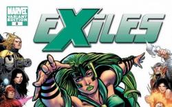 EXILES #5 cover by Mike Grell