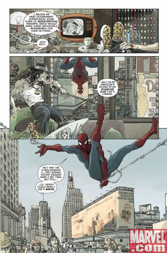 X-MEN/SPIDER-MAN #1, page 4