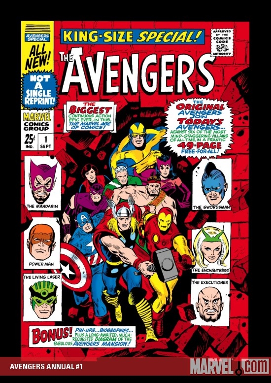 AVENGERS ANNUAL #1