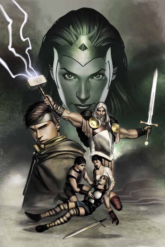 THOR: SON OF ASGARD (2005) #6 COVER