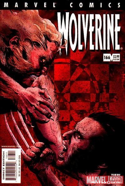 WOLVERINE #166 cover