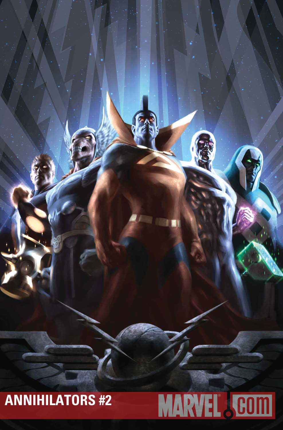 Annihilators #2 cover by Alex Garner