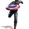Captain America character render from Captain America: Super Soldier