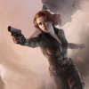 Black Widow SDCC 2011 exclusive concept art poster