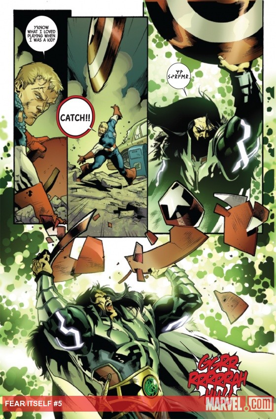 Fear Itself #5 interior page