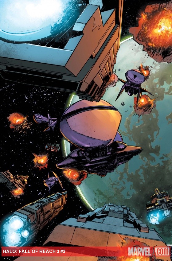 Halo: Fall of Reach - Invasion (2012) #3