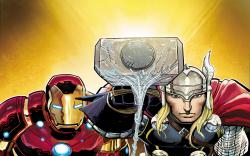 Thor and the modern-day Avengers