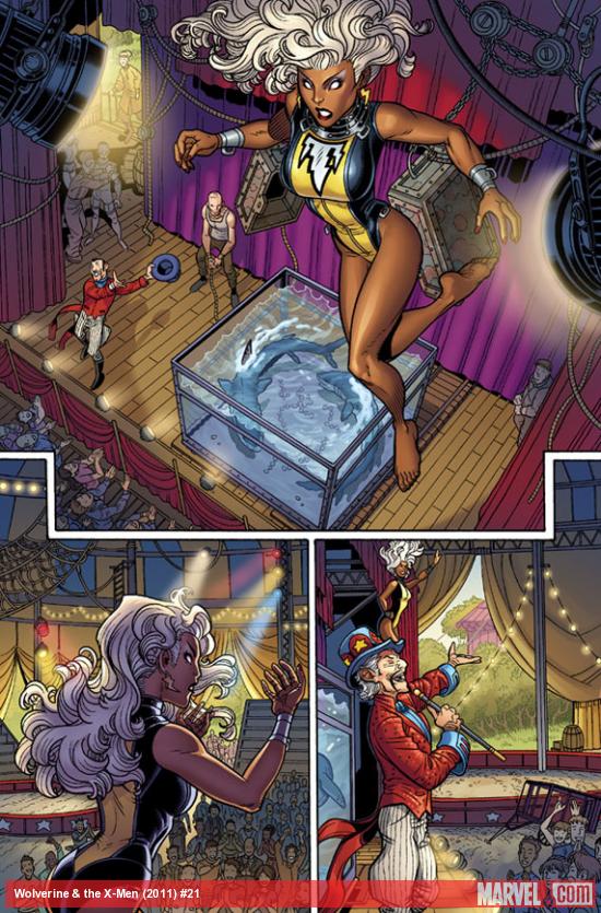 Wolverine & The X-Men #21 preview art by Nick Bradshaw