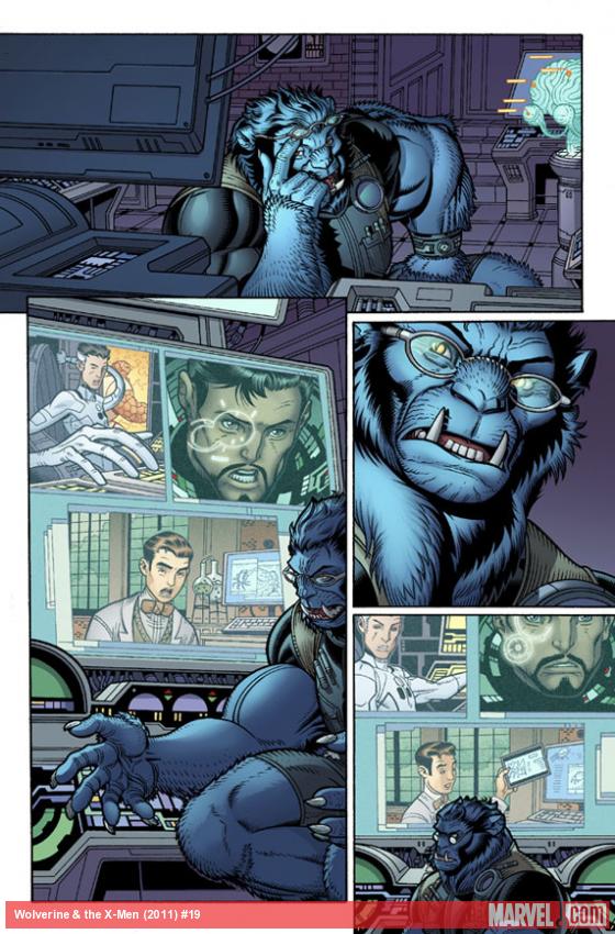 Wolverine & The X-Men #19 preview art by Nick Bradshaw