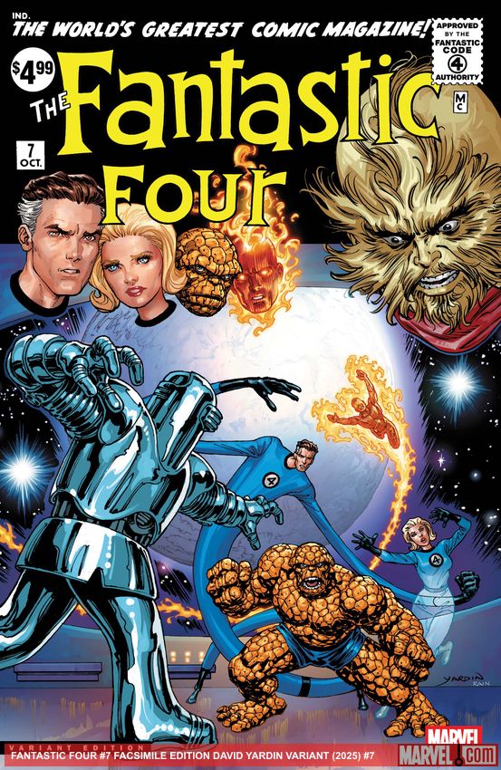 FANTASTIC FOUR FACSIMILE EDITION (2025) #7 (Variant)