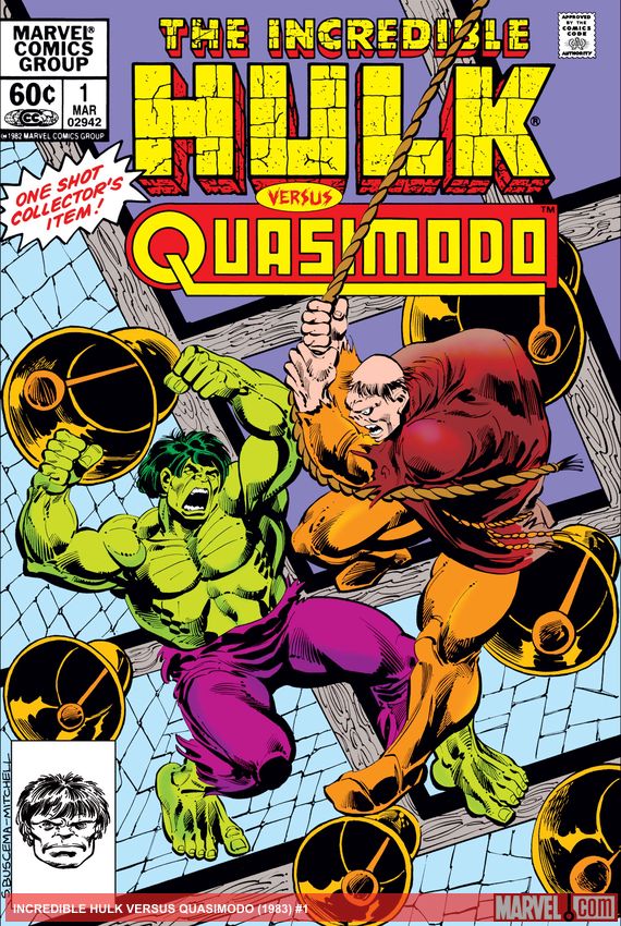INCREDIBLE HULK VERSUS QUASIMODO (1983 - Present)
