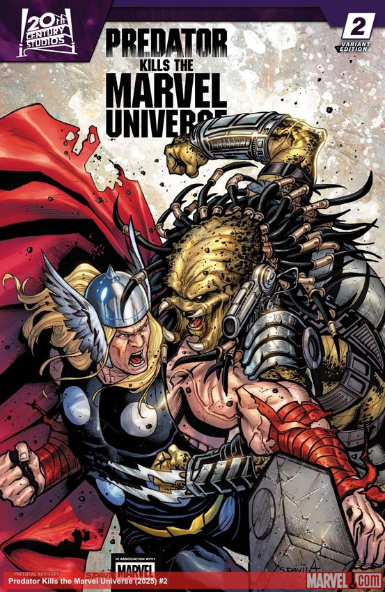 Predator Kills the Marvel Universe (2025) #2 (Variant)