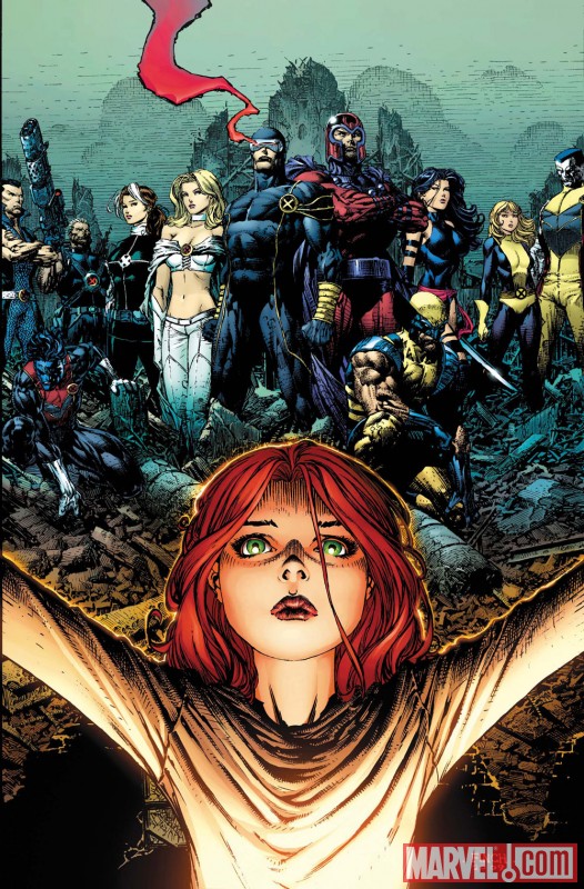 Image Featuring X-Men, Cable, Sub-Mariner, Colossus, Hope Summers, Cyclops, Emma Frost, Magik (Illyana Rasputin), Magneto, Nightcrawler, Psylocke, Rogue