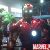 Iron Man and Hulk at Hasbro