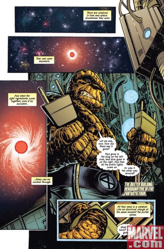 Marvel Adventures Fantastic Four #32, page 1