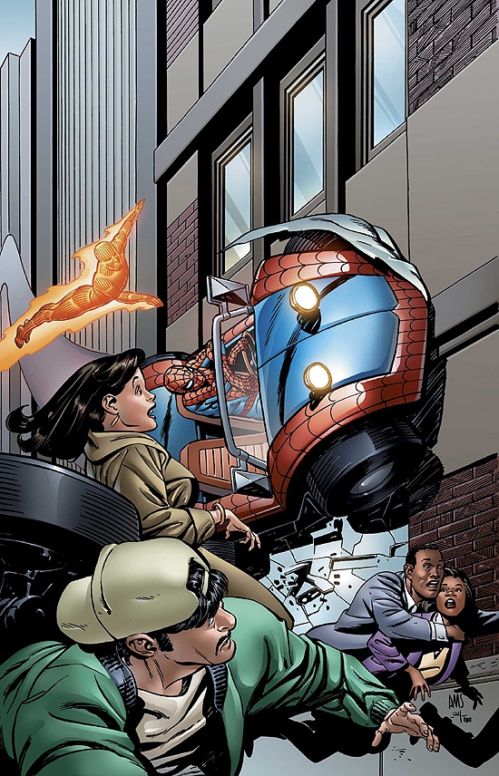 SPIDER-MAN/HUMAN TORCH (2007) #3 COVER