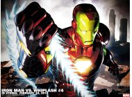 Iron Man Vs. Whiplash (2009) #4 Wallpaper