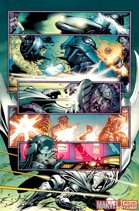 SHADOWLAND: MOON KNIGHT #1 preview art by Bong Dazo 2