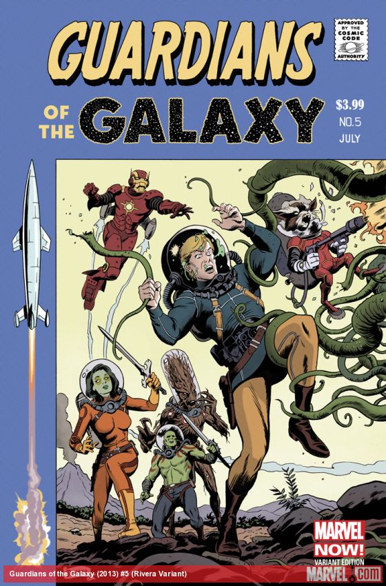 Guardians of the Galaxy (2013) #5 (Rivera Variant)