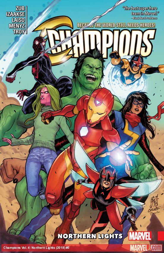 Champions Vol. 4: Northern Lights (Trade Paperback)