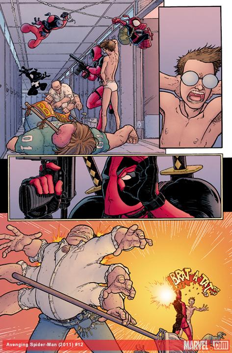 Avenging Spider-Man #12 preview art by Aaron Kuder
