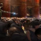Marvel's The Avengers keyframe art featuring Captain America by Rodney Fuentebella