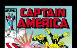 Captain America (1968) #343 Cover
