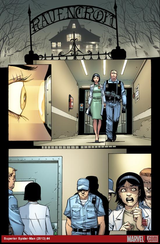 Superior Spider-Man #4 preview art by Giuseppe Camuncoli