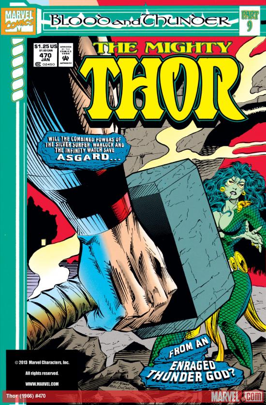 Thor (1966) #470 Cover